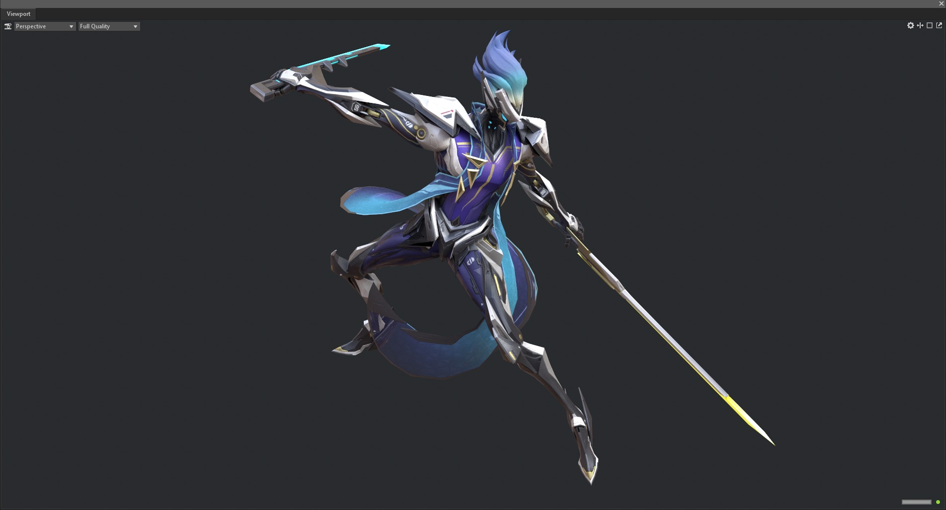 Double-edged assassin 3D model_27