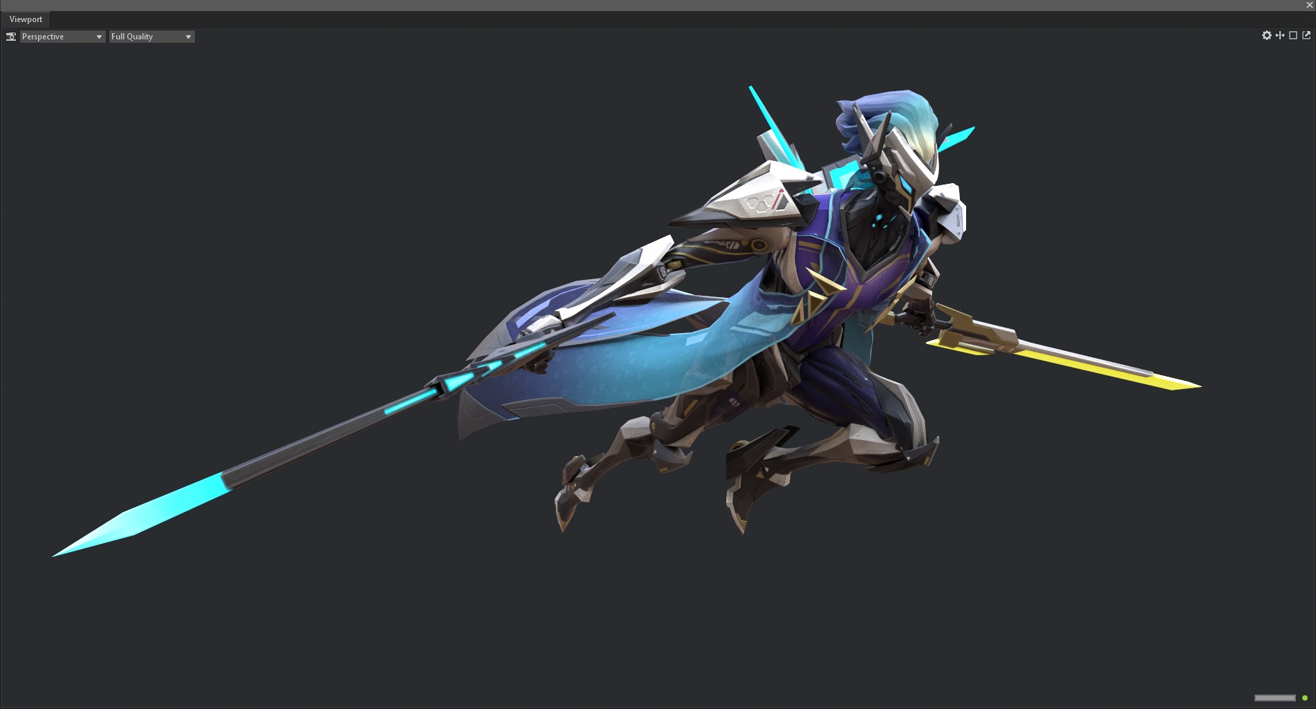 Double-edged assassin 3D model_30