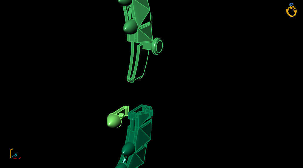 Clash bracelet fussion 3D print model_5