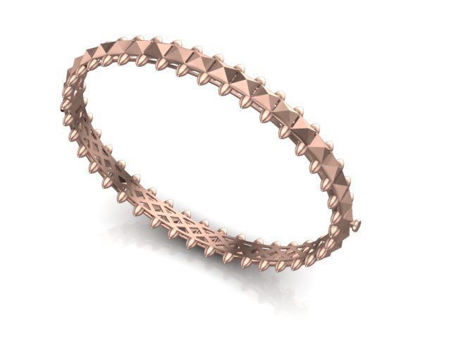 Clash bracelet fussion 3D print model_2