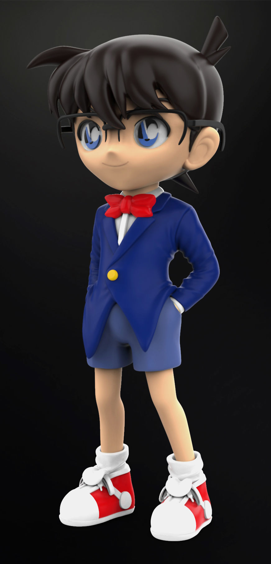 Detective Conan v2 3D print model_1
