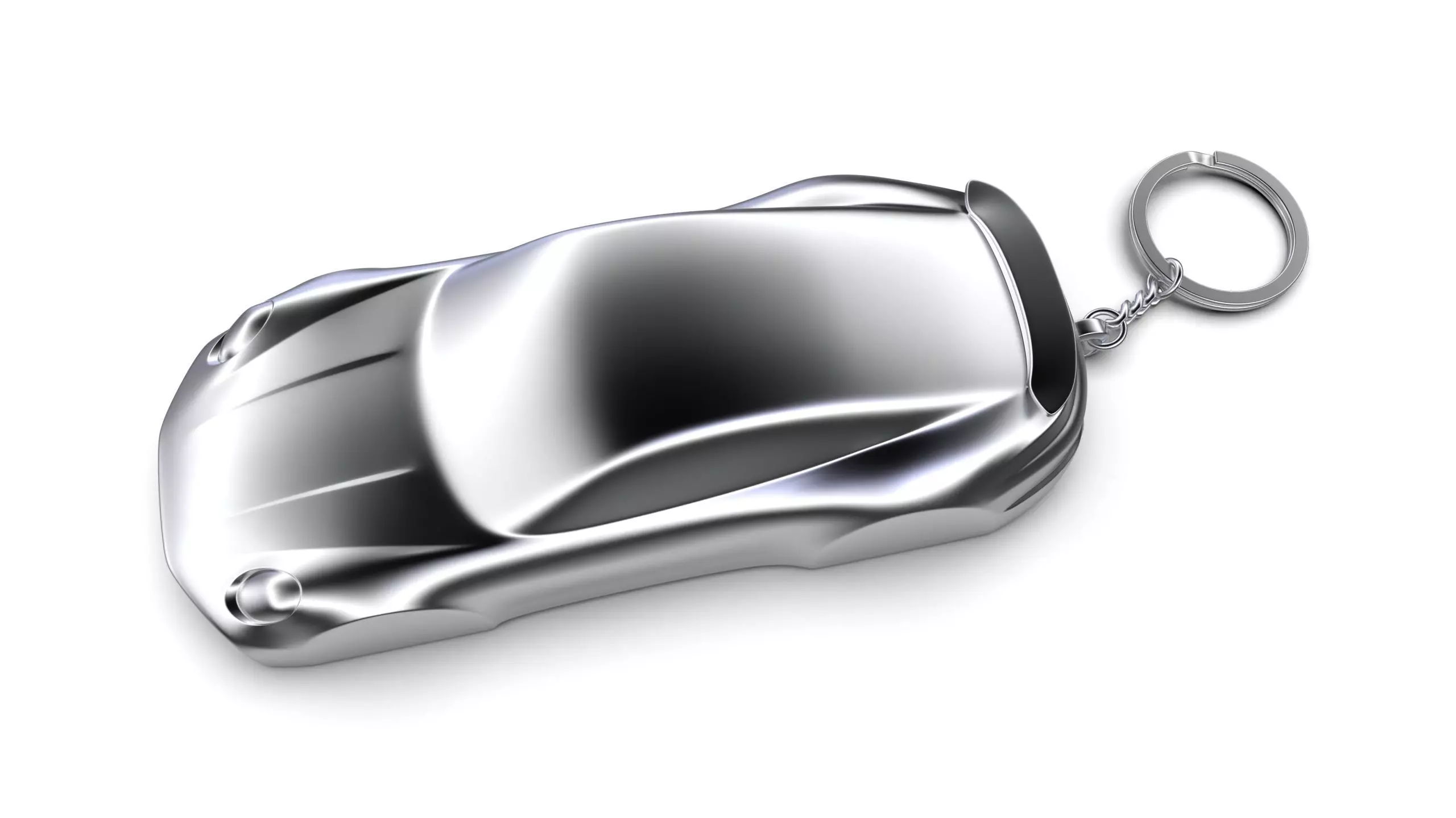 Porsche 911 -992- Turbo Speedform Automotive Sculpture Keychain 3D print model_0