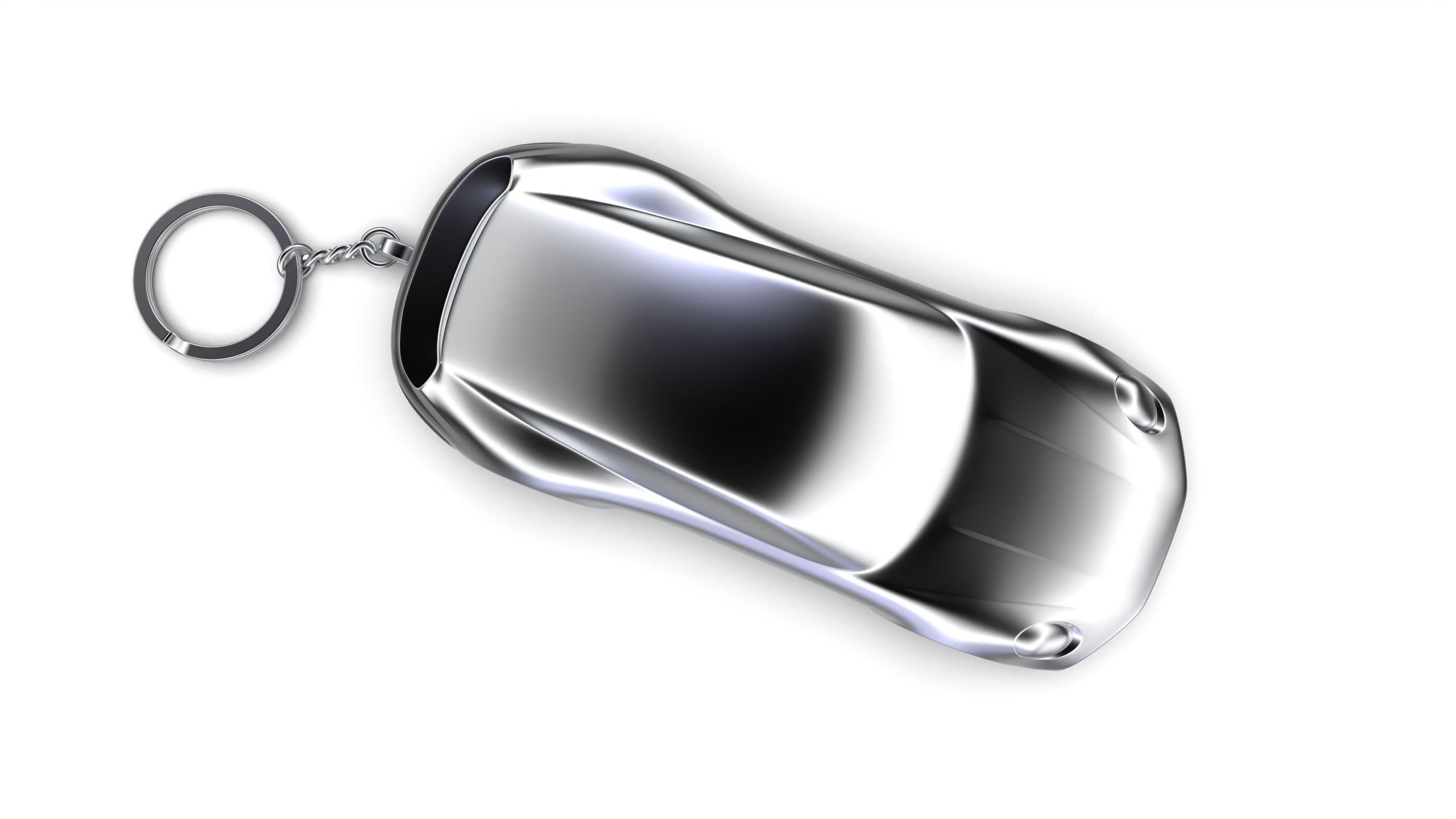 Porsche 911 -992- Turbo Speedform Automotive Sculpture Keychain 3D print model_2