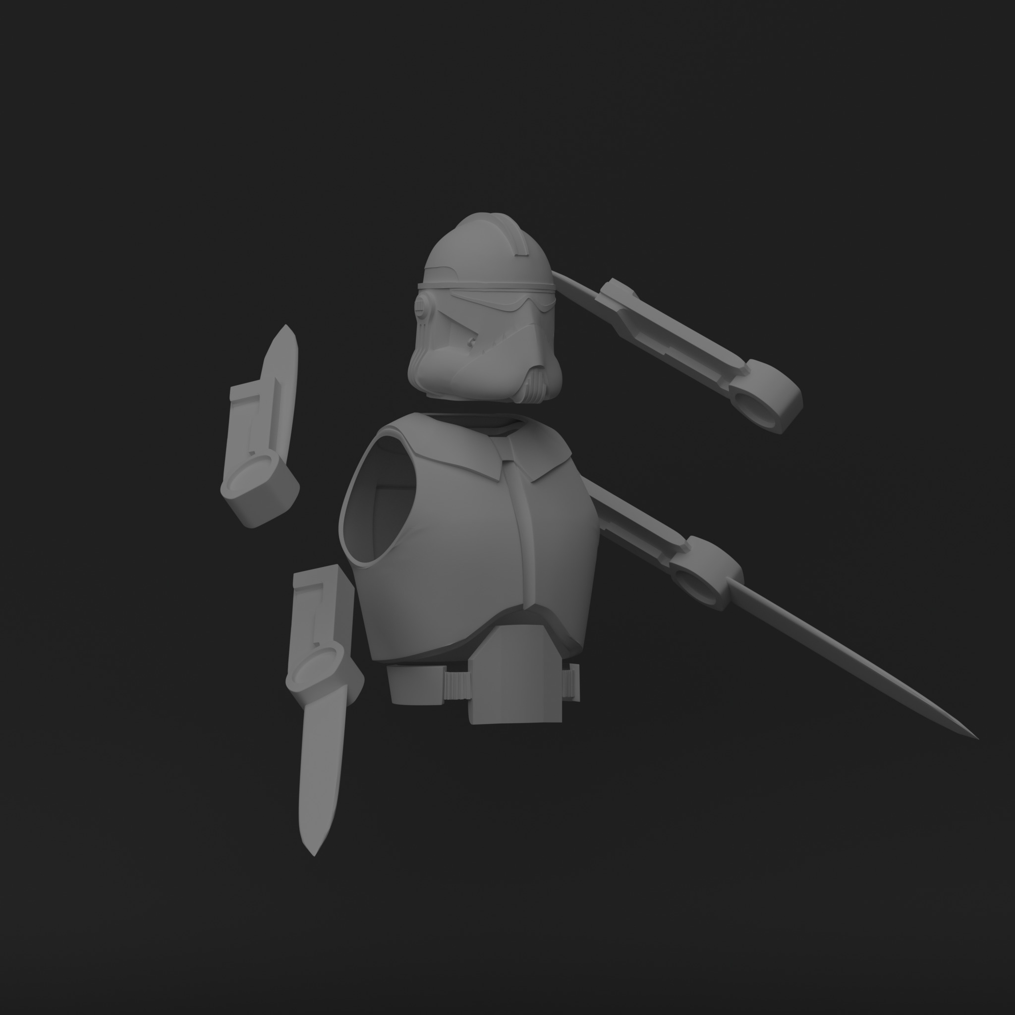 Clone Assassin Kit - One12 - STL files 3D print model 3D print model_1