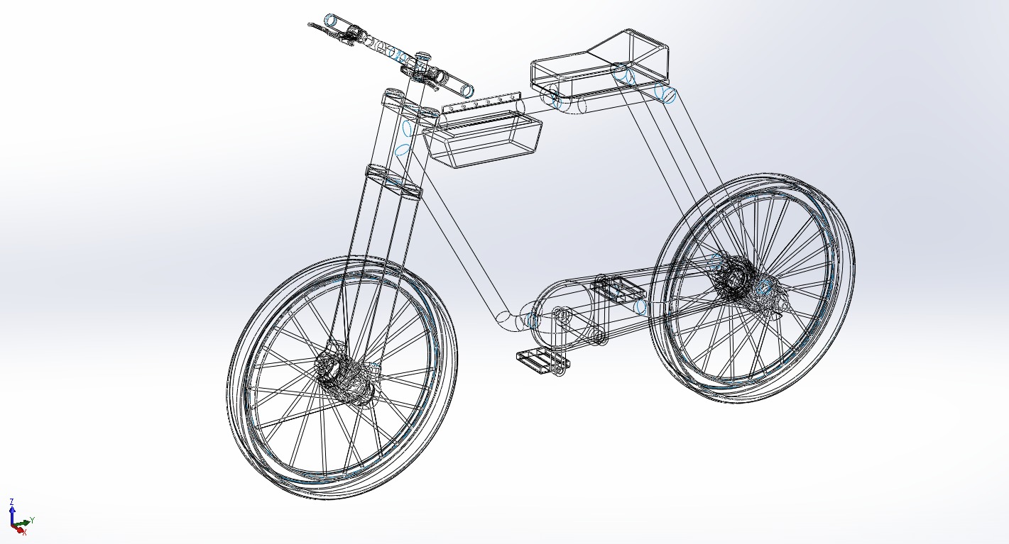 FAT BIKE EBIKE ELECTRIC BICYCLE RETRO 3D model_15