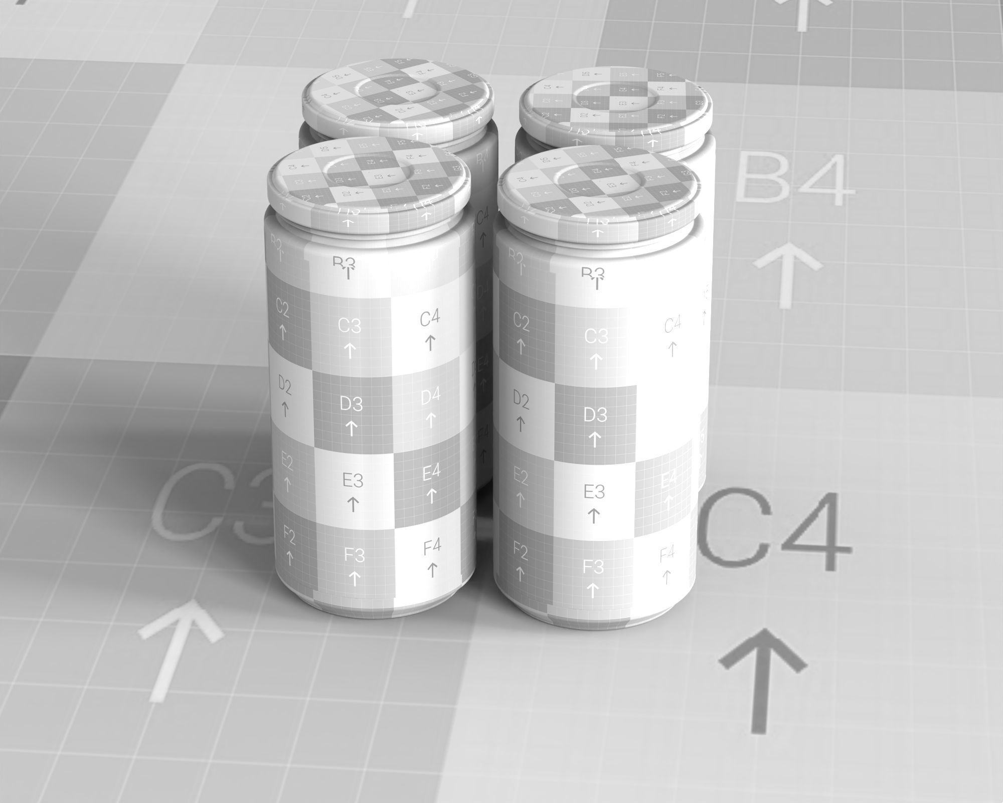 3D Model glass jar for sauce and other products 3D model_3