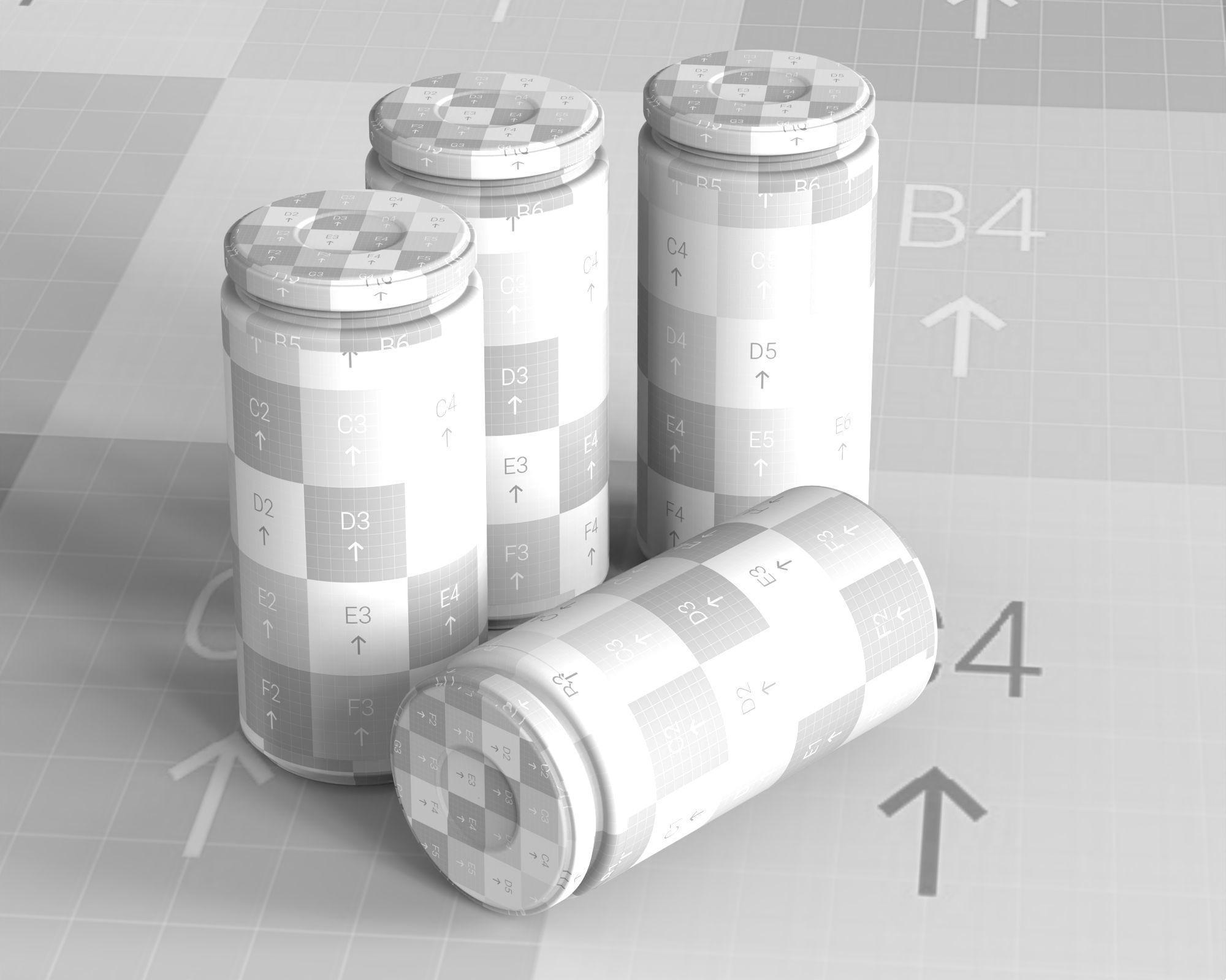 3D Model glass jar for sauce and other products 3D model_5