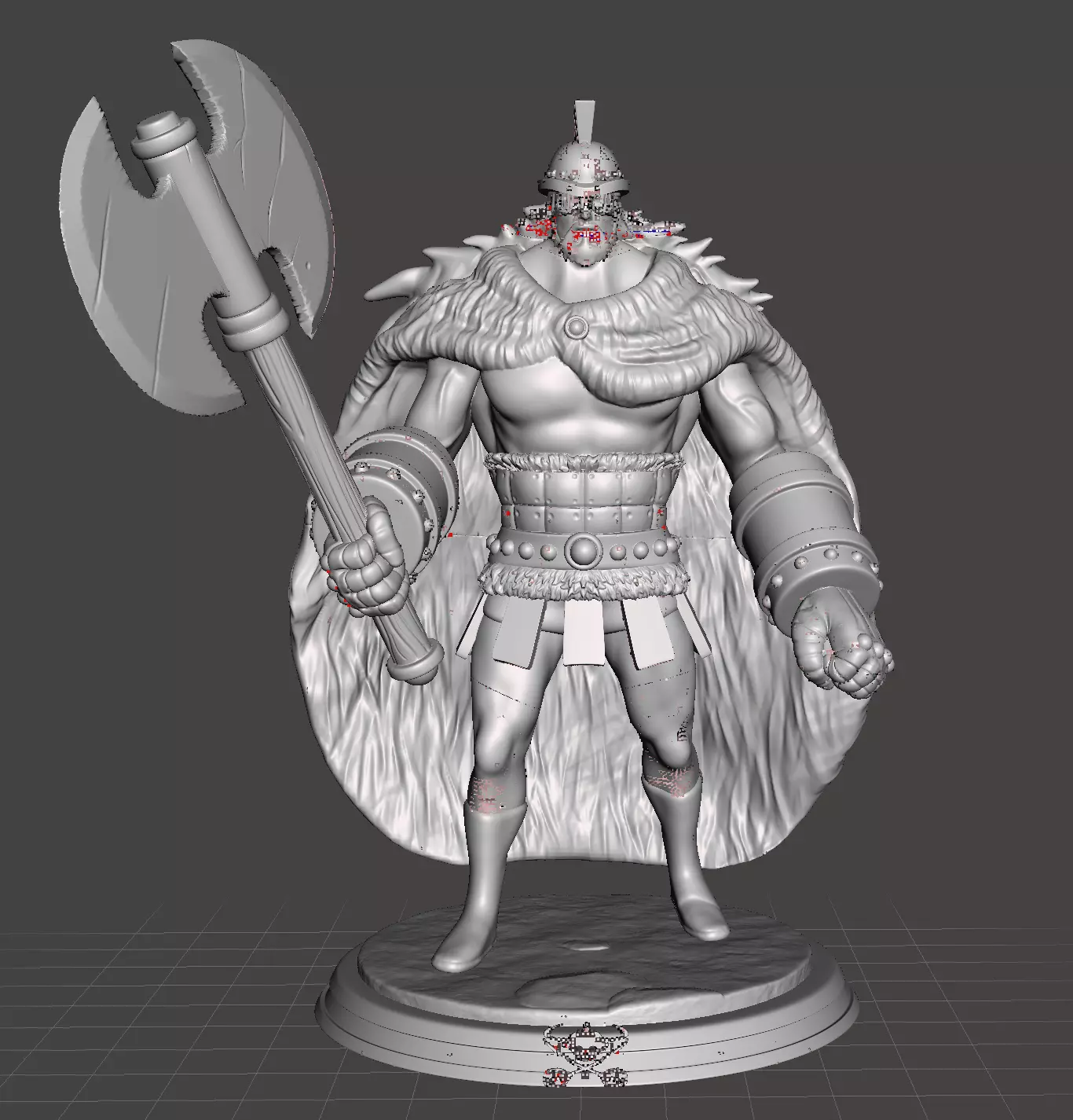 Hajrudin from One Piece 3D print model_0