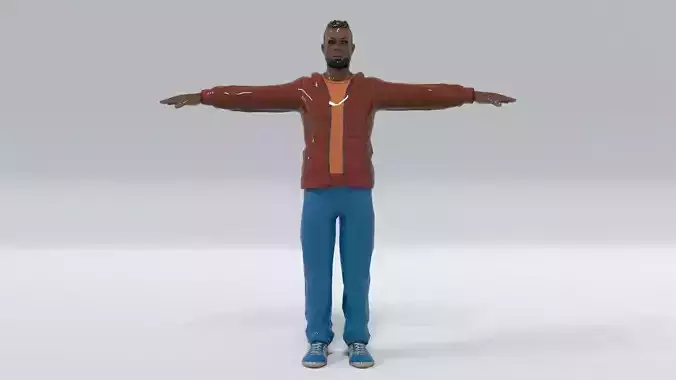 laos Male Hustler Game Character