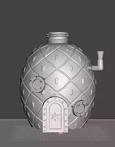Pineapple House  3D print model