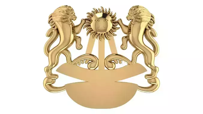 Lion Sun Pendant