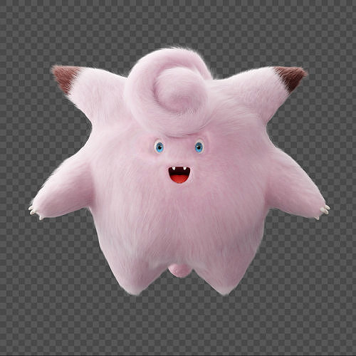 Pokemon Clefairy 3D Model 3D model
