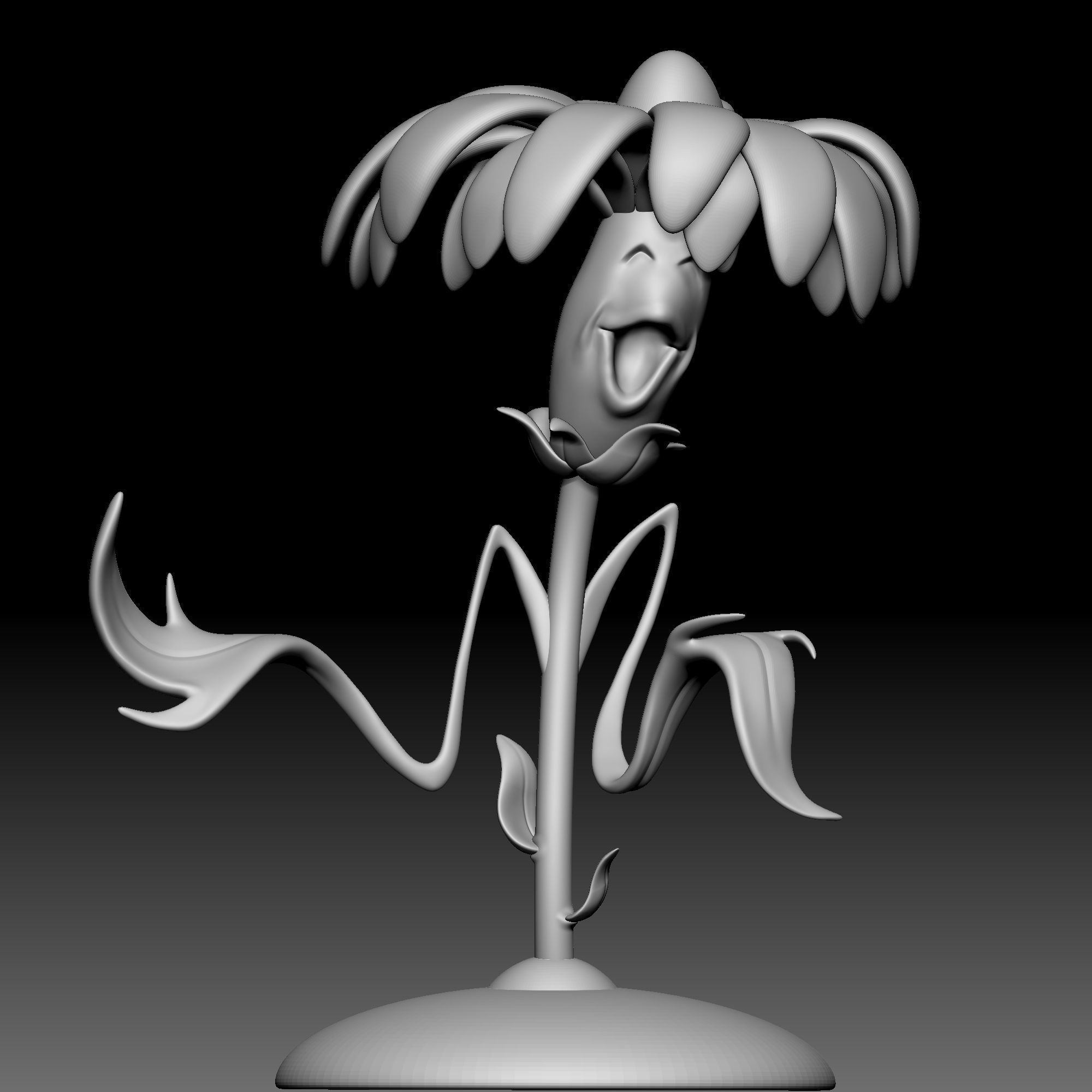 Flower - Alice in Wonderland - 010 3D print model_1