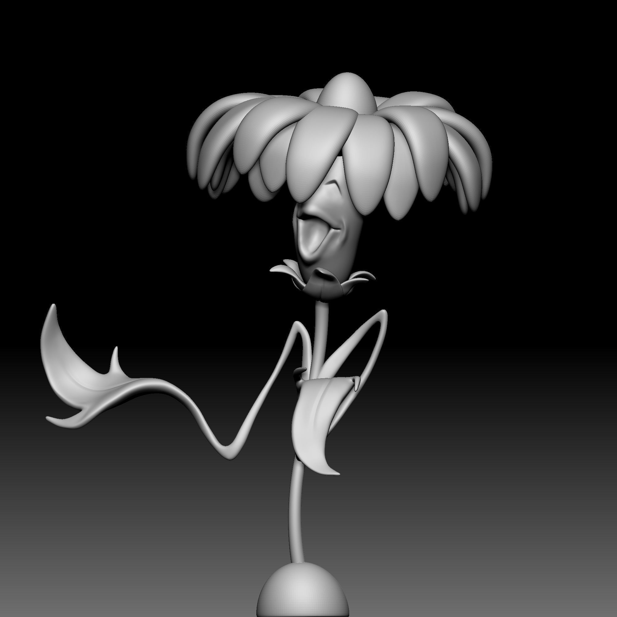 Flower - Alice in Wonderland - 010 3D print model_2