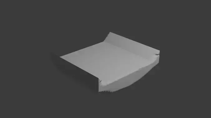 High Polygon Roofing and No Texture