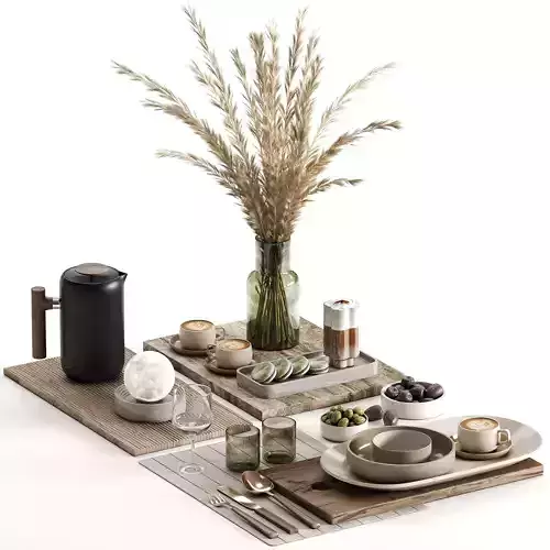 tableware setting N043