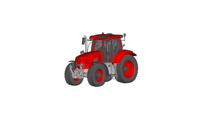  Tractor 3D model