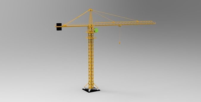 tower crane 3D model