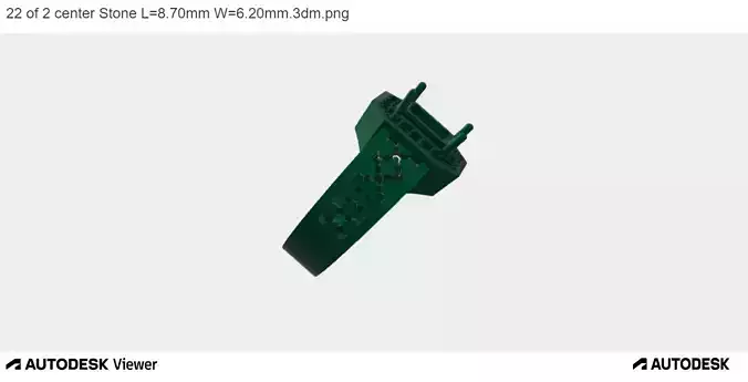 Men Ring with an Emerald cut Center Stone