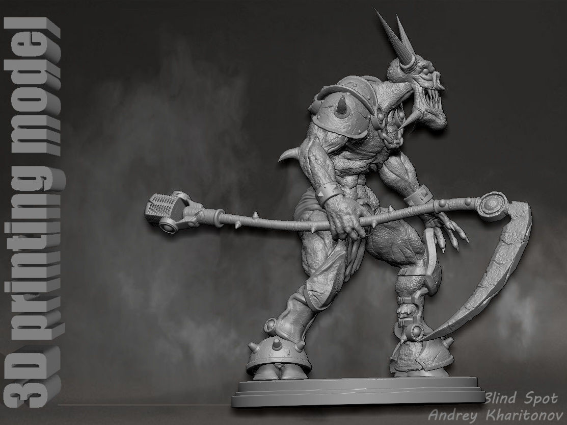 Dungeon keeper 2 3D print model_9