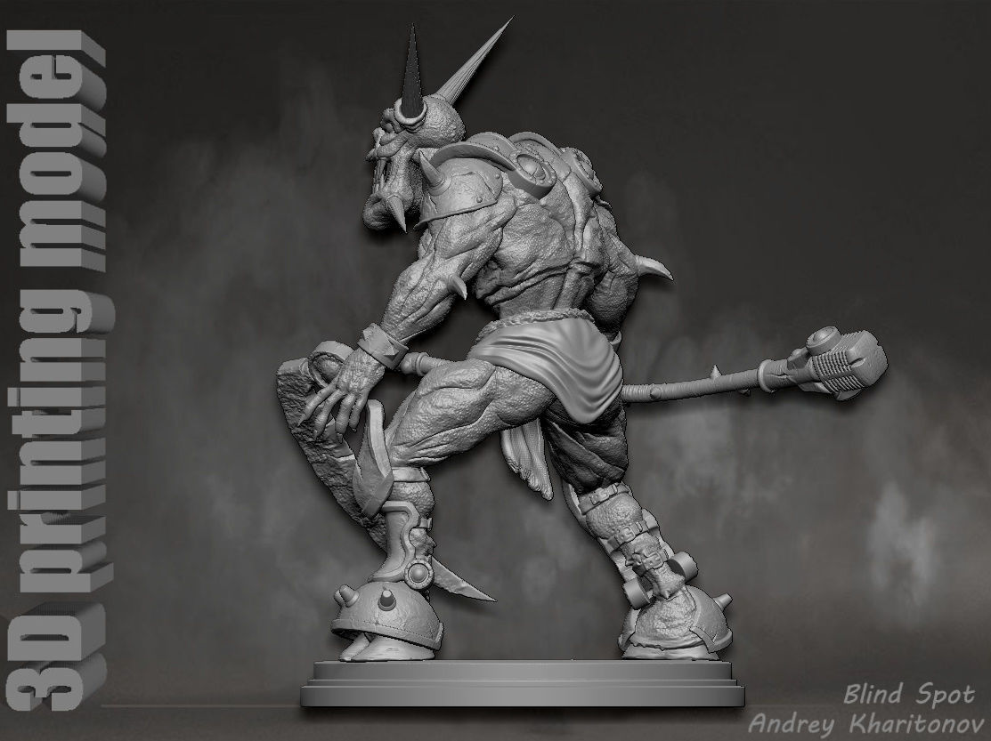 Dungeon keeper 2 3D print model_3