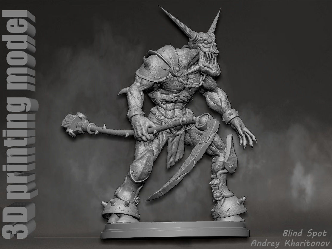 Dungeon keeper 2 3D print model_10