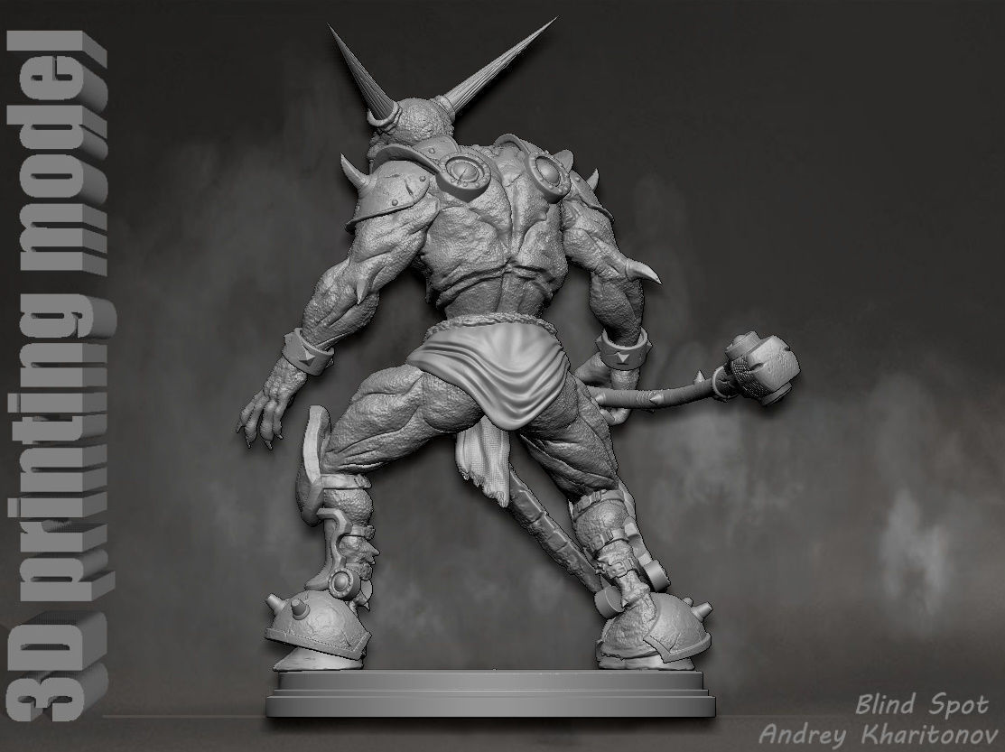 Dungeon keeper 2 3D print model_4