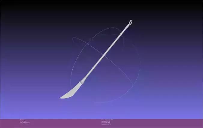 Jujutsu Kaisen Maki Zenin Spear 3D print model
