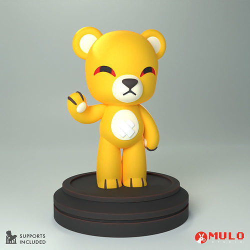 Chibi Monzaemon Free 3D print model