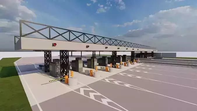 Road Pack - Extended-City Roads 3D model