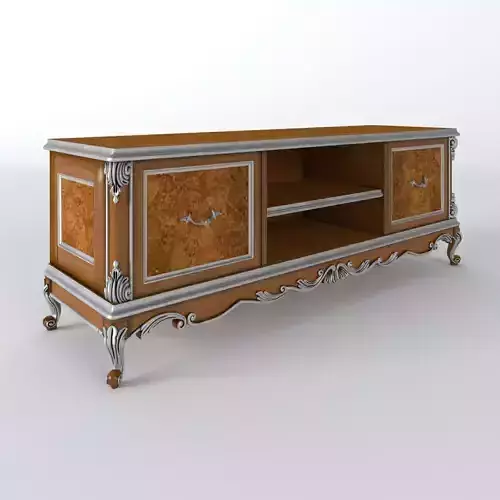 Classic TV stand by Modenese 3D model