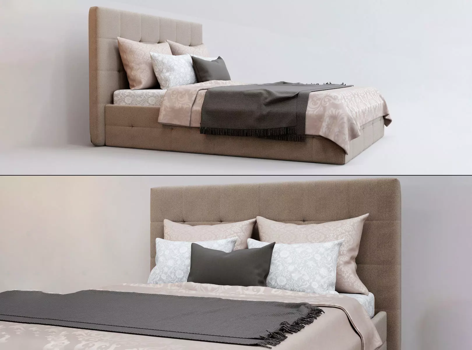 Bed Pufetto Dimaro 3D model