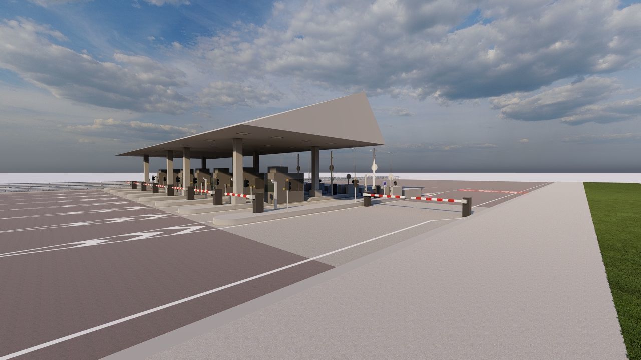 Road Pack - Extended-City Roads 3D model_5