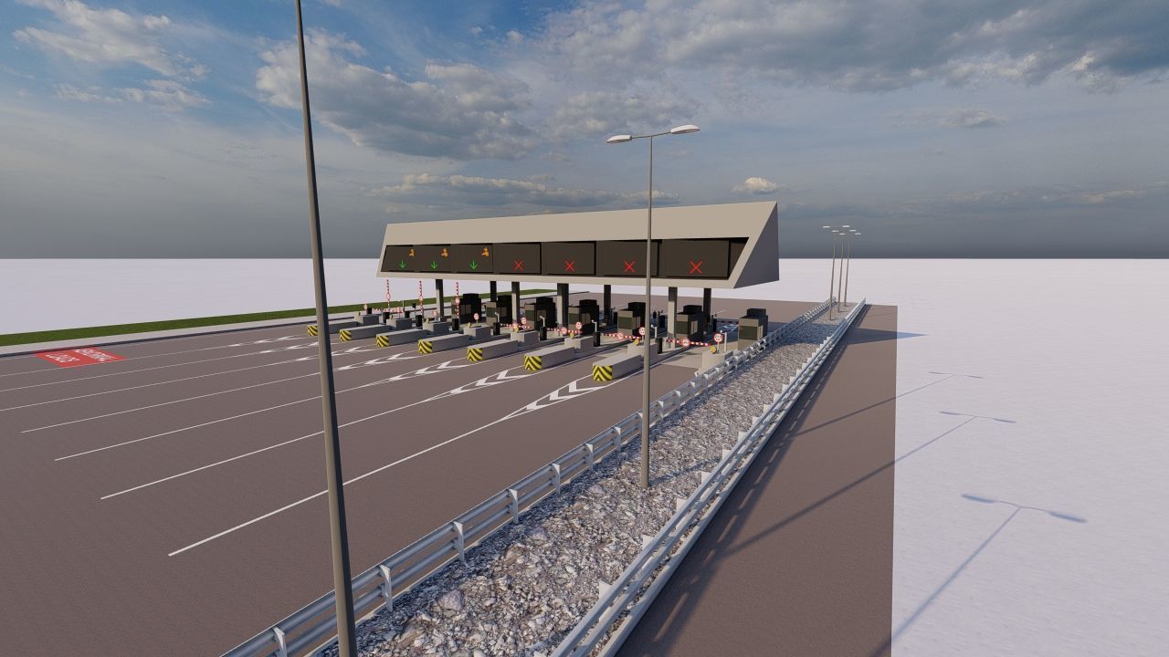 Road Pack - Extended-City Roads 3D model_9