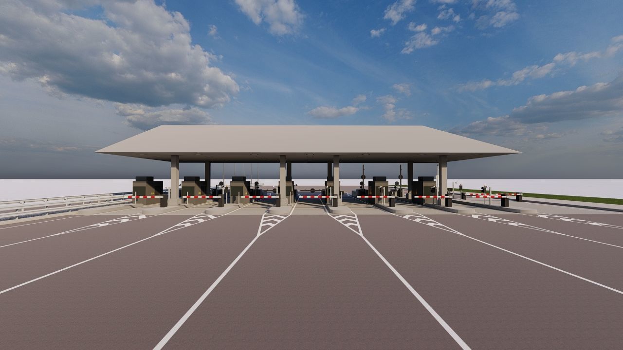 Road Pack - Extended-City Roads 3D model_2
