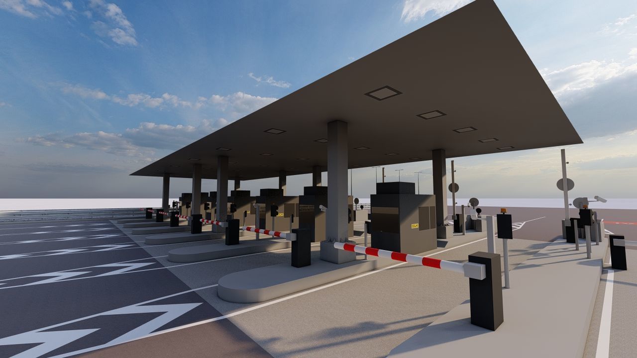 Road Pack - Extended-City Roads 3D model_3