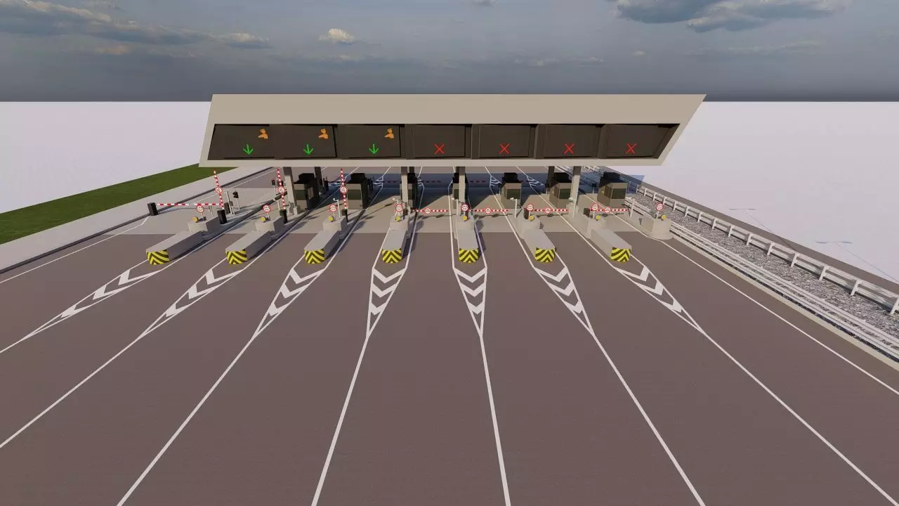 Road Pack - Extended-City Roads 3D model_0