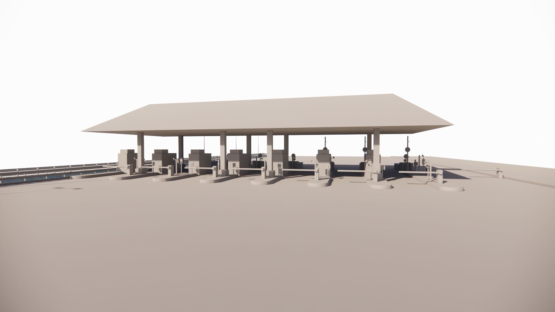 Road Pack - Extended-City Roads 3D model_18