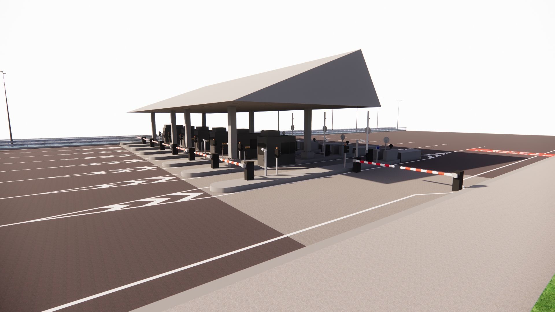 Road Pack - Extended-City Roads 3D model_14