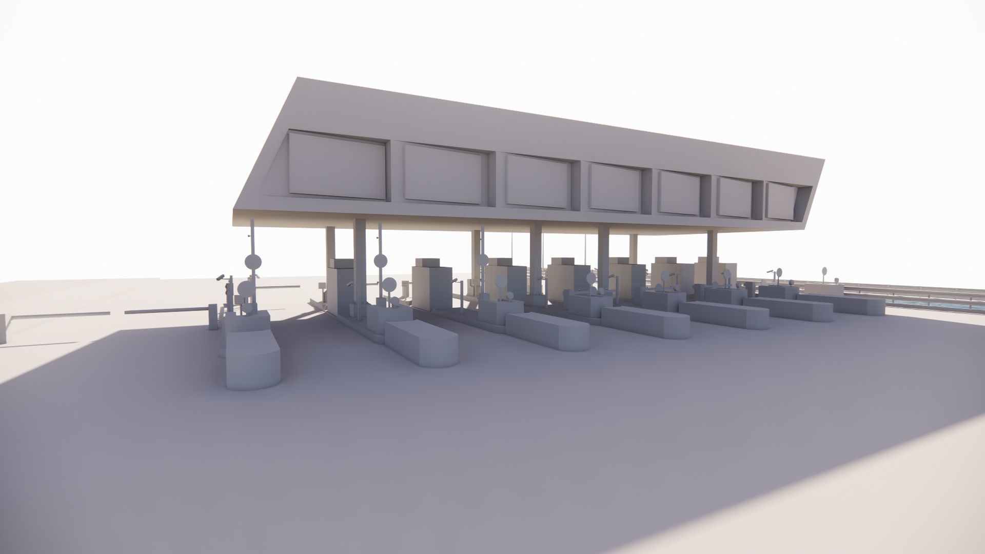 Road Pack - Extended-City Roads 3D model_19