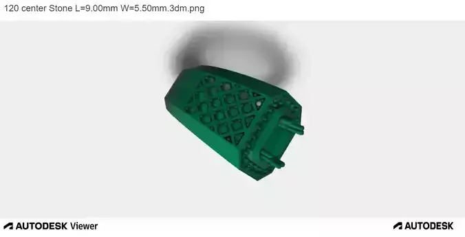 Men Ring with an Emerald Cut Center Stone 