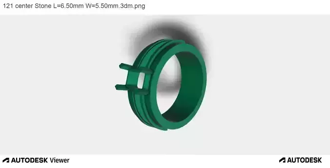 Men Ring with an Asscher Cut Center Stone