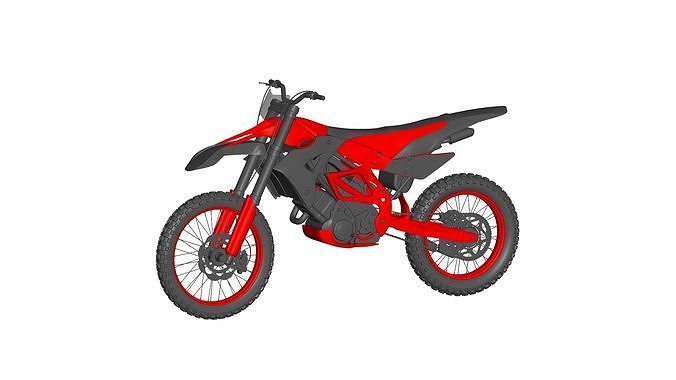 Motocross 3D model