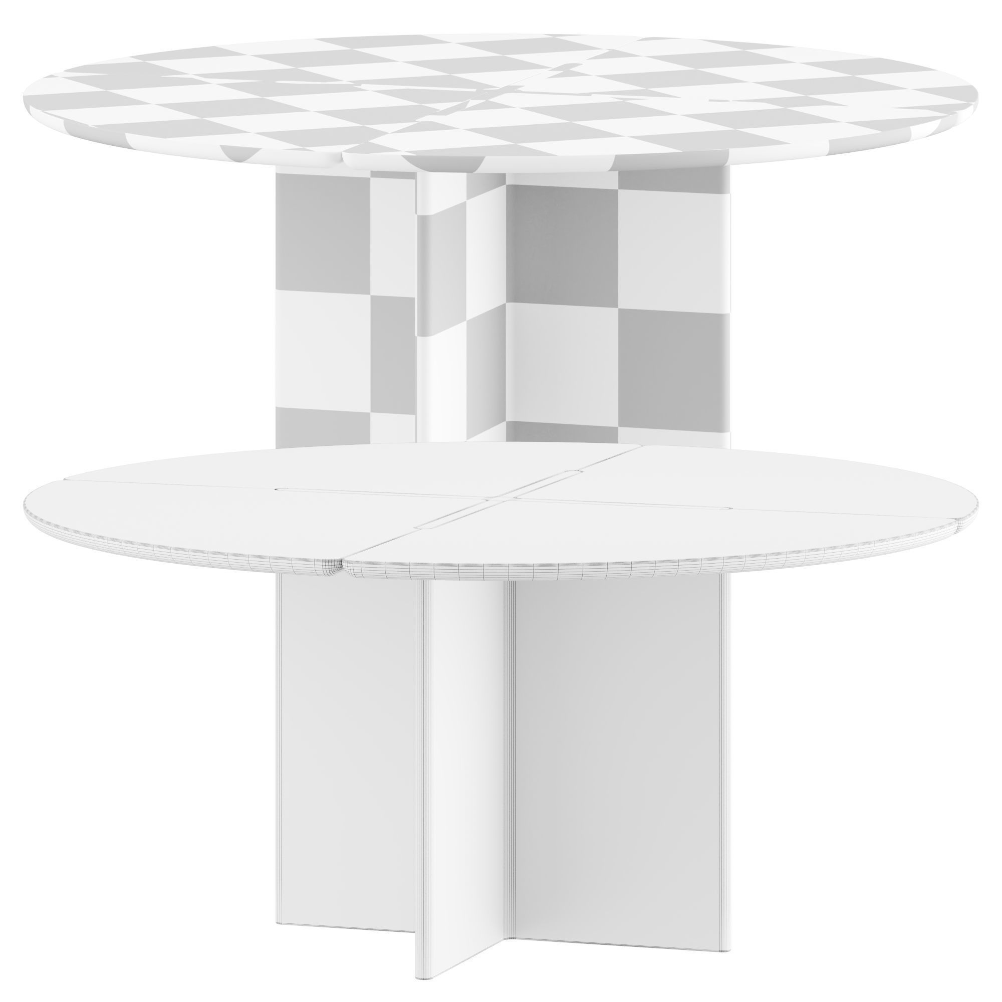 Kreoo MORE Table 3D model_1