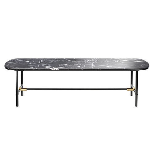 Botello Marble Top Coffee by La Redoute Interieurs 3D model