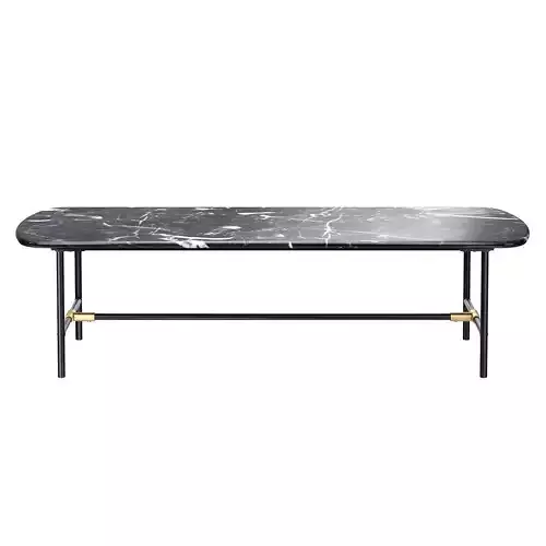 Botello Marble Top Coffee by La Redoute Interieurs 3D model