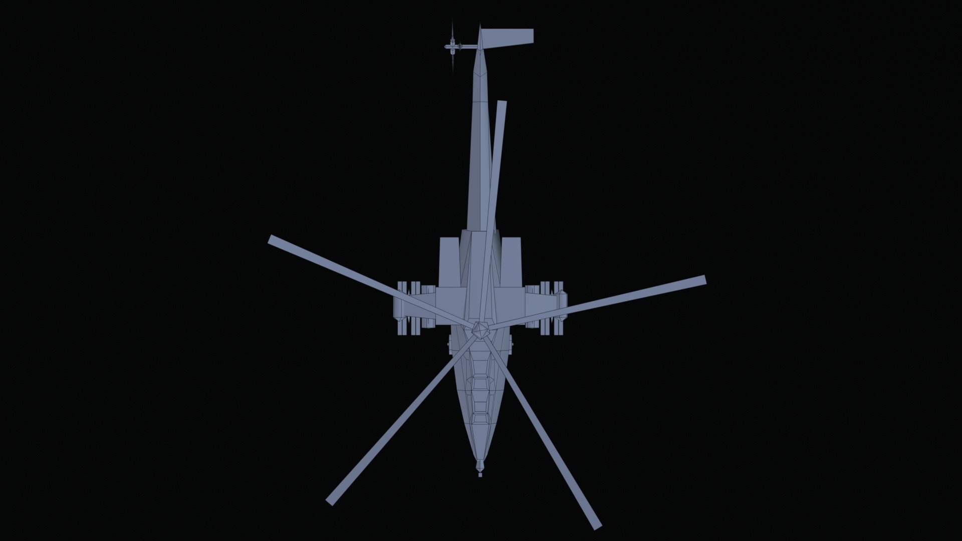 Asset - Army - Mi 28 Havoc - 3D MODEL Low-poly Low-poly 3D model_54