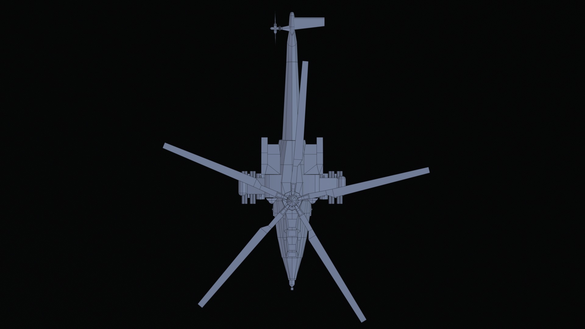 Asset - Army - Mi 28 Havoc - 3D MODEL Low-poly Low-poly 3D model_34