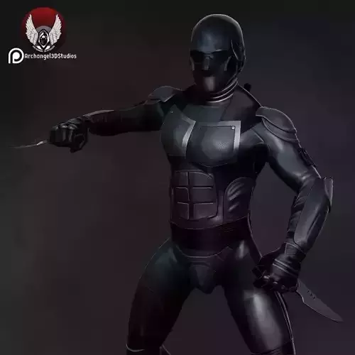 The Boys Black Noir Fan Made  3D print model