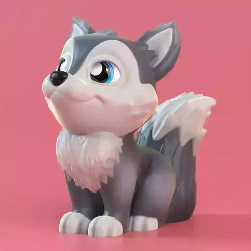 cute Wolf  NO SUPPORTS